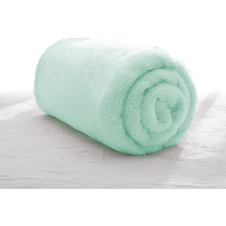 Exclusivo Mezcla Plush Baby Blanket Soft and Warm Swaddle Throw Blanket Infant Newborn Toddler and Kids Receiving Fleece Blankets for Crib