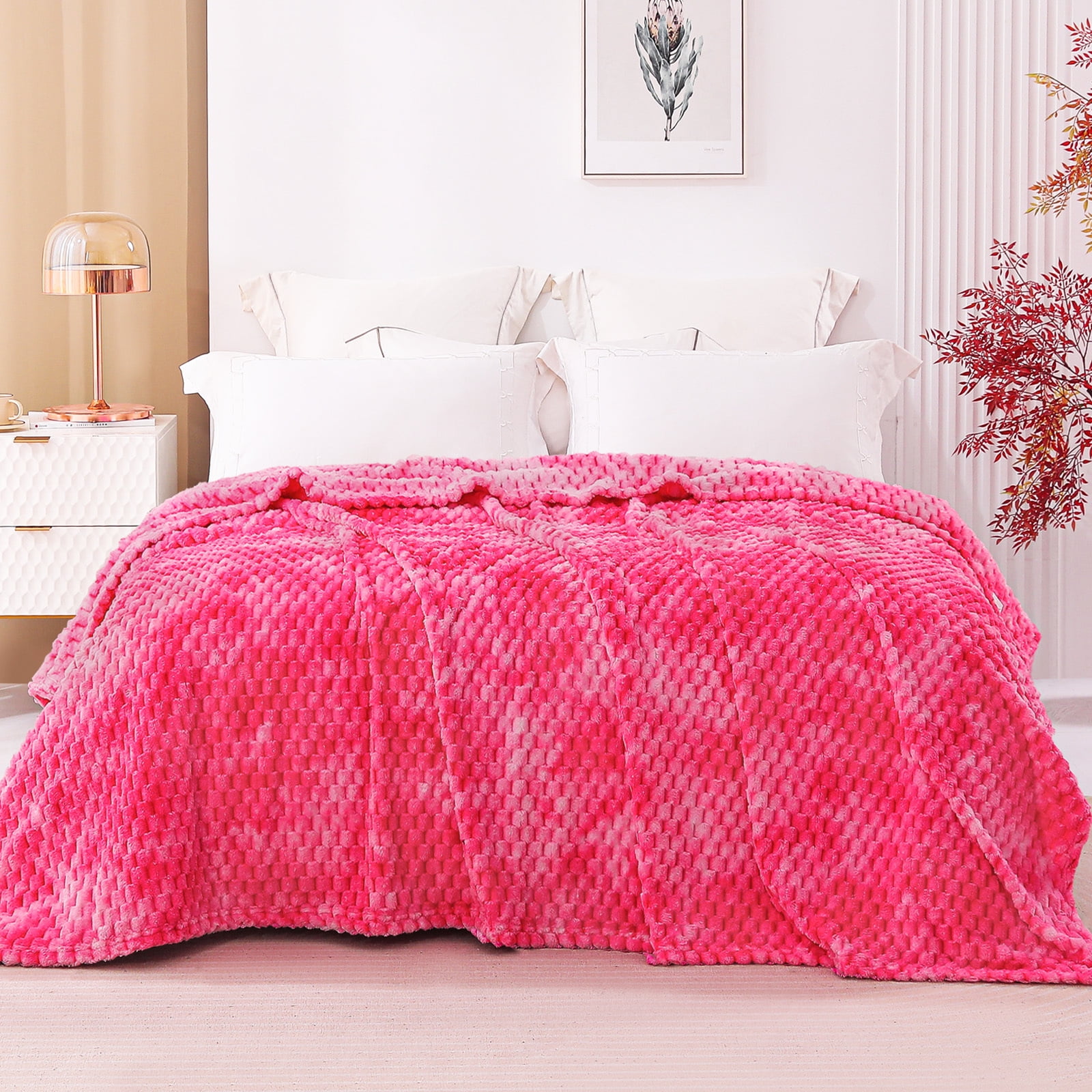 exclusivo-mezcla-queen-size-soft-fleece-blanket-90x90-inches-3d-clouds
