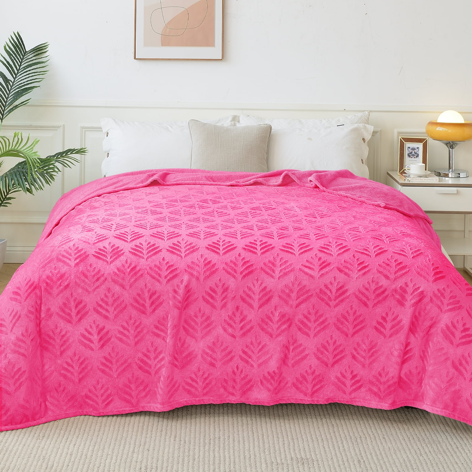 Exclusivo Mezcla Twin size Blanket for Bed, Super Soft and Warm Hot