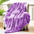 Exclusivo Mezcla Ultra Soft Throw Blanket, Large Flannel Fleece Blanket for Couch/Bed/Sofa