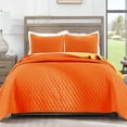 Exclusivo Mezcla Ultrasonic King Size Quilt Set with Pillow Shams, Lightweight Bedspreads