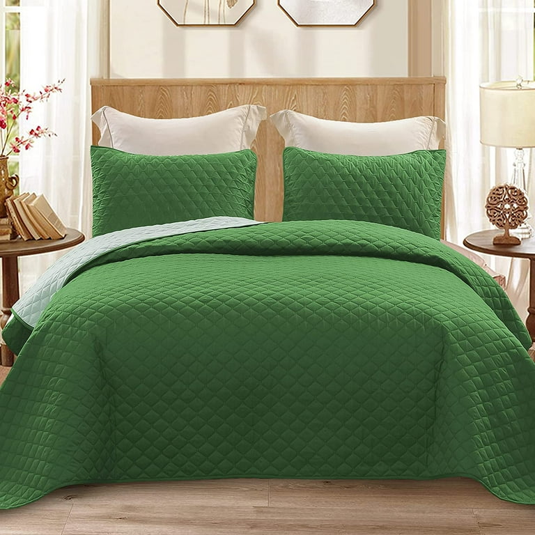 Exclusivo Mezcla Ultrasonic Reversible 3 Piece Queen Size Quilt