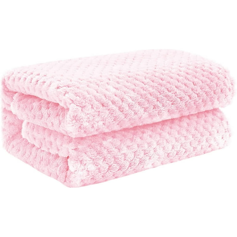 Pink receiving clearance blankets
