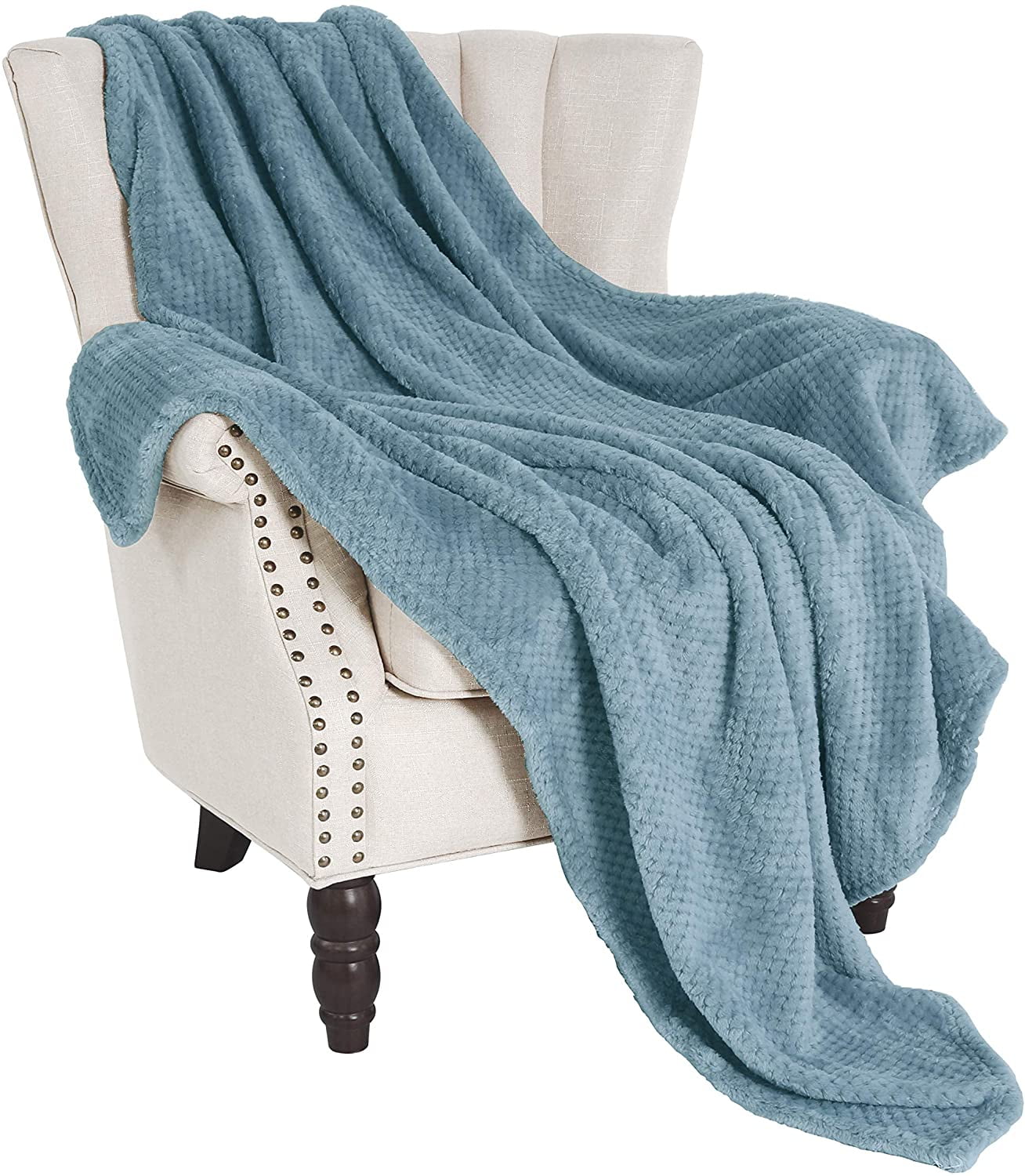 Slate outlet blue blanket