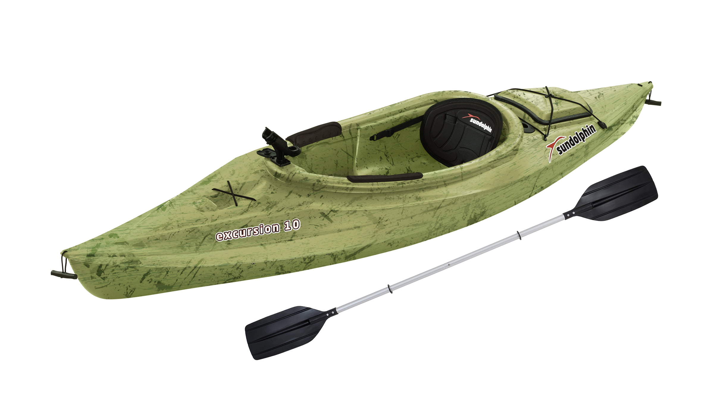Excursion 10' Sit-in Fishing Kayak Grass w/Paddle
