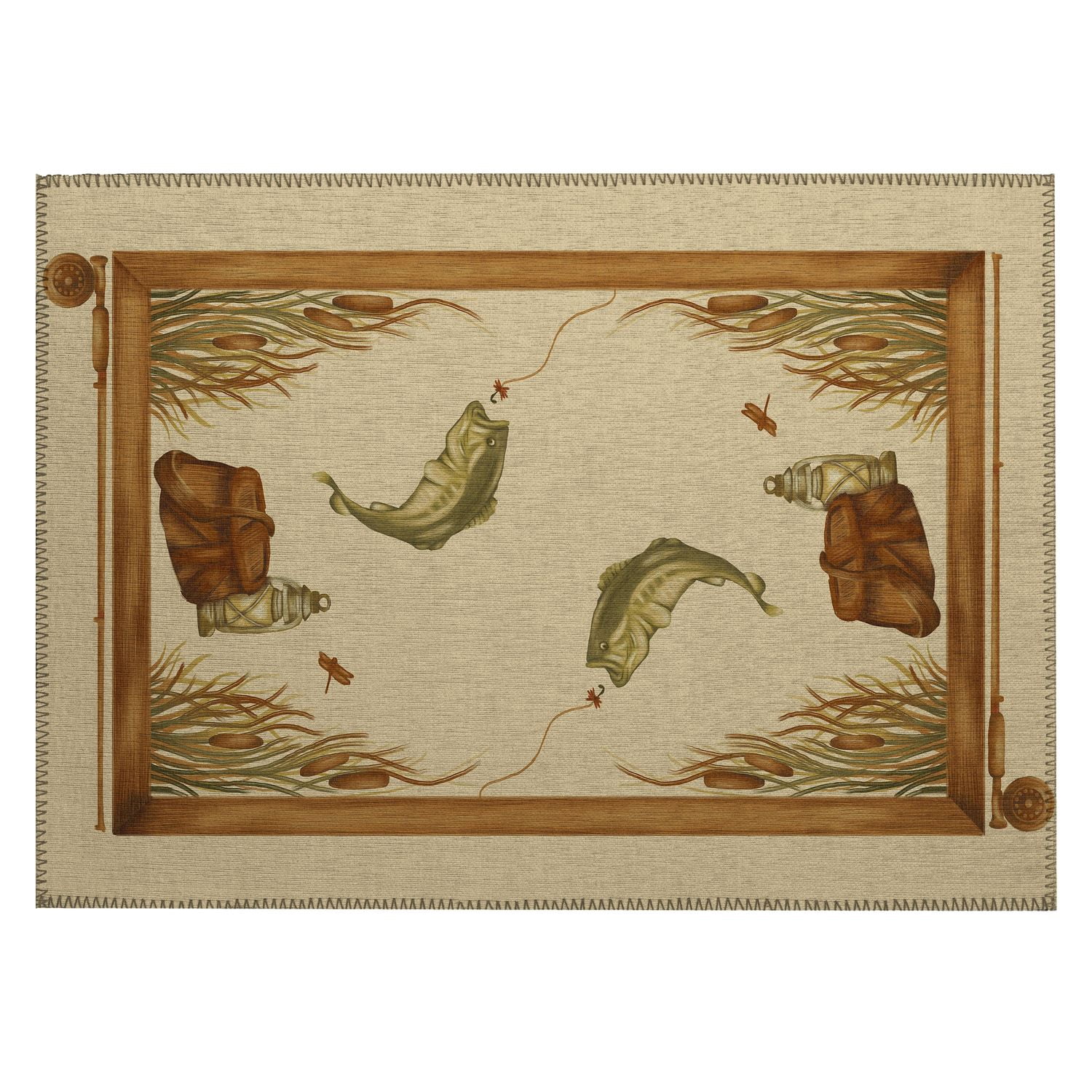Excursion EX5 Beige Farmhouse Rug 8' X 10' - Walmart.com