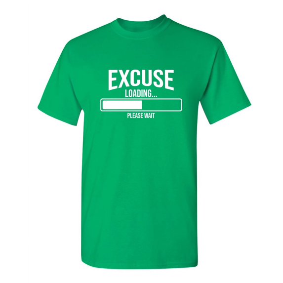 Excuse Loading Thirty Eight Percent Please Wait Christmas Apparel Adult Humor Novelty Sarcastic Premium Tshirt Xmas Holiday Anniversary Gift Hilarious Funny Graphic Tees