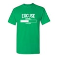 thumbnail image 1 of Excuse Loading Thirty Eight Percent Please Wait Christmas Apparel Adult Humor Novelty Sarcastic Premium Tshirt Xmas Holiday Anniversary Gift Hilarious Funny Graphic Tees, 1 of 5
