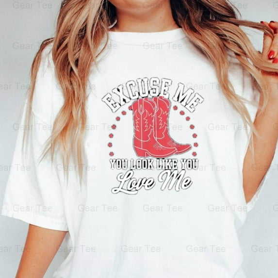 Excuse Me, You Look Like You Would Love Me, Funny, Meme, Quote, Graphic, Flirt, Fun T-Shirt Unisex, up to 5XL