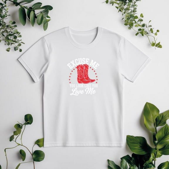 Excuse Me You Look Like You Would Love Me Funny Meme Quote Unisex tee V51106, for men & women, up to size 5XL