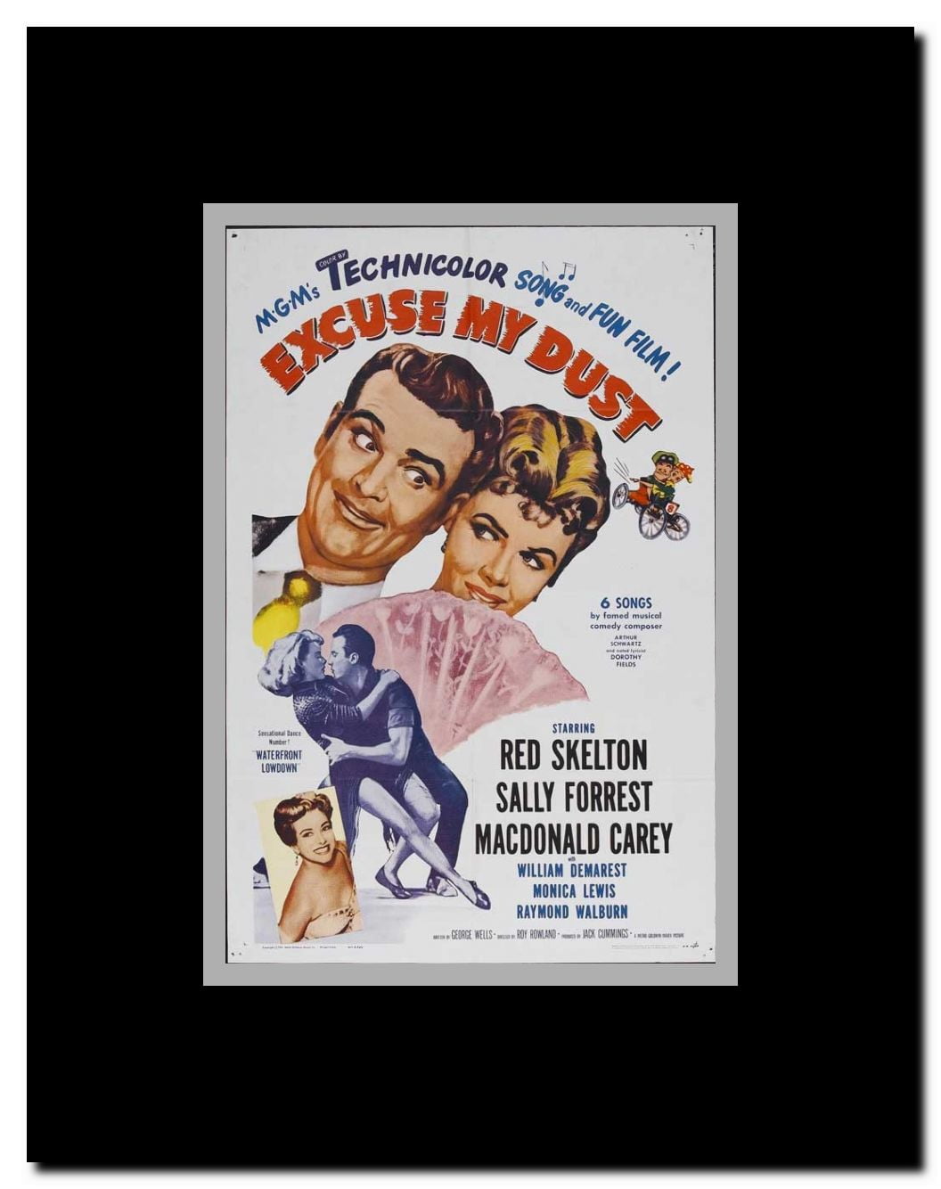 Excuse My Dust Framed Movie Poster