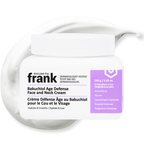 Excuse My Frank - Bakuchiol Age Defense Face and Neck Cream Korean Anti-aging Skincare