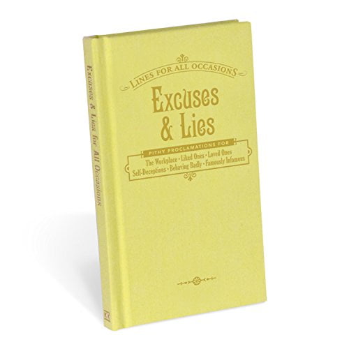 Pre-Owned Excuses and Lies for All Occasions (Lines For All Occasions) (Hardcover) 1601060572 9781601060570