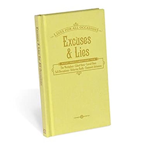 Pre-Owned Excuses and Lies for All Occasions (Lines For All Occasions) (Hardcover) 1601060572 9781601060570