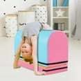 Exdeerjoy Mailbox Tumbling Mat, Gymnastics Vaulting Box w/ Detachable