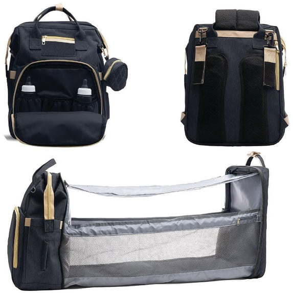 Exec-U-Gift Diaper Bag Backpack with Changing Station
