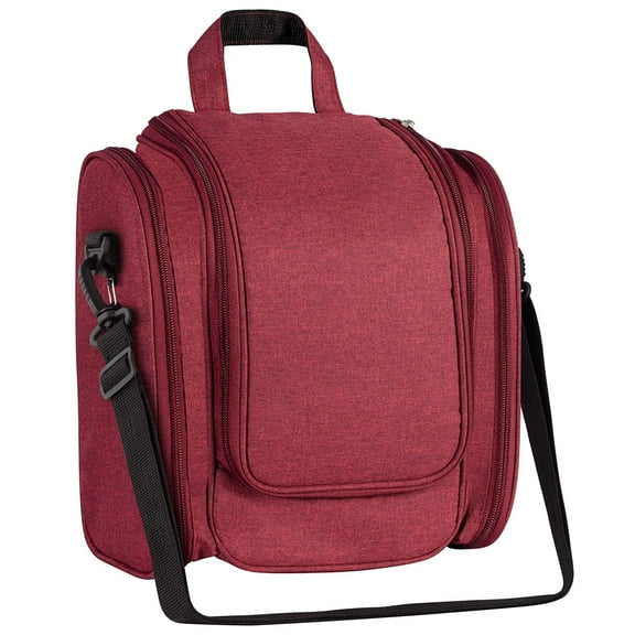 Exec-U-Gift Hanging Travel Toiletry Bag for Women & Men - Multipurpose Bathroom & Shower Organizer with Multiple Compartments