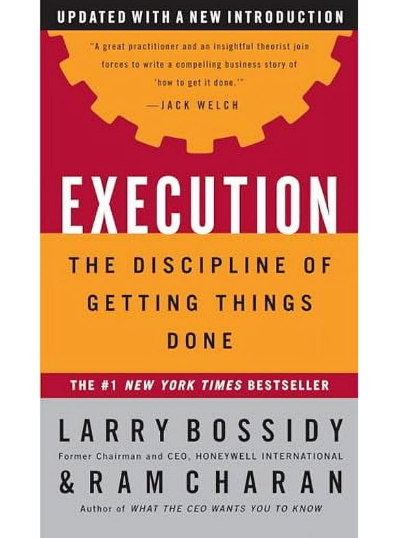 Execution: The Discipline of Getting Things Done (Hardcover)