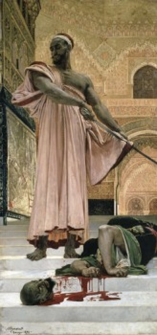 Execution Without Trial Under the Moorish Kings of Granada c 1870 Henri Alexandre Georges Regnault (1843-1871French) Musee dOrsay Paris Canvas Art - Henri Alexandre Georges Regnault (18 x 24)
