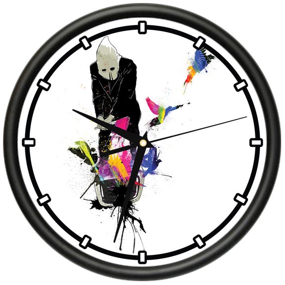 Executioner  Design Wall Clock | Precision Quartz Movement | Décor For School Class Office Bedroom Decoration