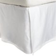 thumbnail image 1 of Executive 3000  Executive 3000 Series Twin XL Bed Skirt, 2 Line Embroidery - White, 1 of 1
