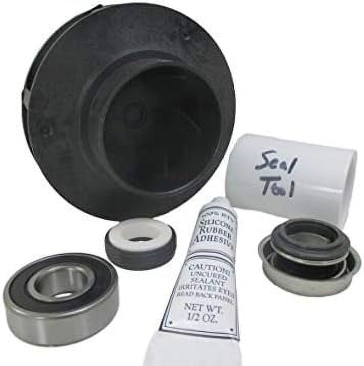 Executive 4 Impeller 1000 Seal & (1) Bearing Pump Wet End Hot Tub Spa