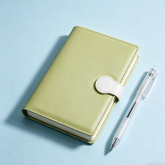 Executive A5 Notebook Journal, Professional Business Writing Notebook with Thick Paper, Hardcover Office Meeting Diary for Work School Travel, 200 Pages Green 8.3 x 5.7 in
