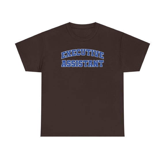 Executive Assistant Shirt Gifts Tshirt Crew Neck Short Sleeve