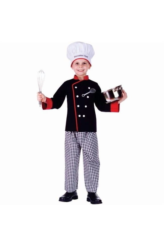 Executive Boy Chef Costume - Size Large 12-14