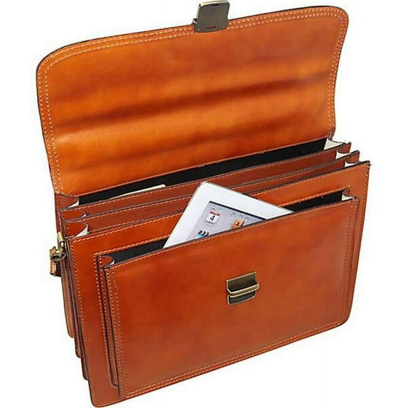 Executive Brief Bag with Attachable Messenger Bag