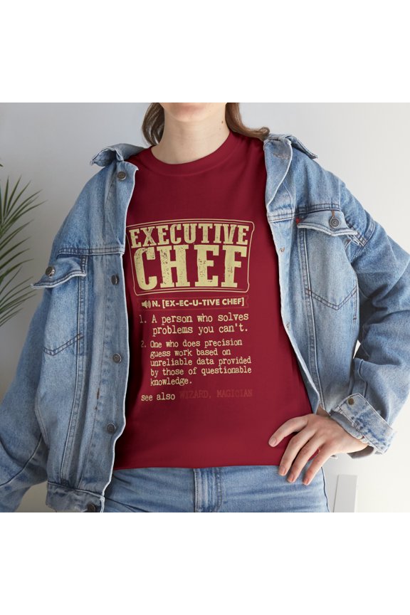 Executive Chef Funny Definition T-Shirt