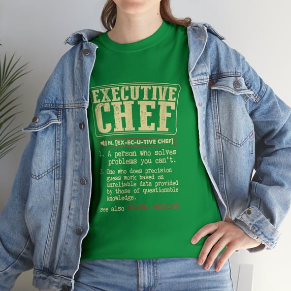 Executive Chef Funny Definition T-Shirt