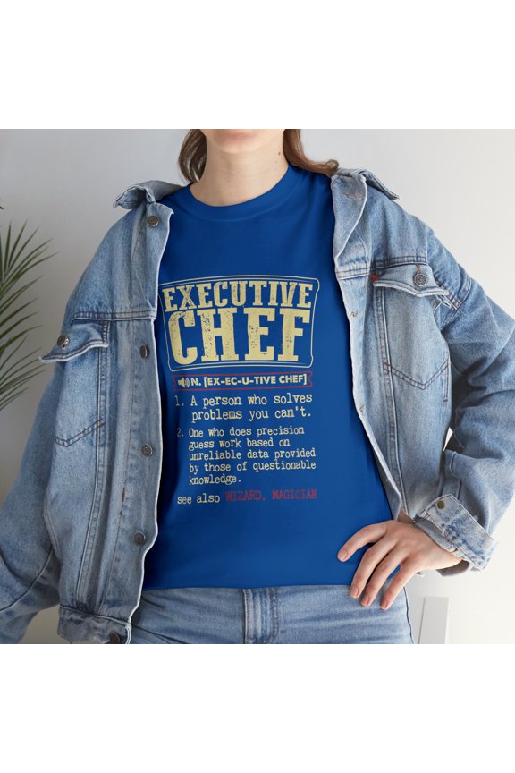 Executive Chef Funny Definition T-Shirt
