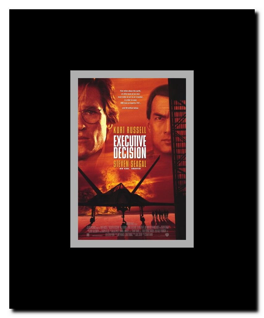 Executive Decision Framed Movie Poster