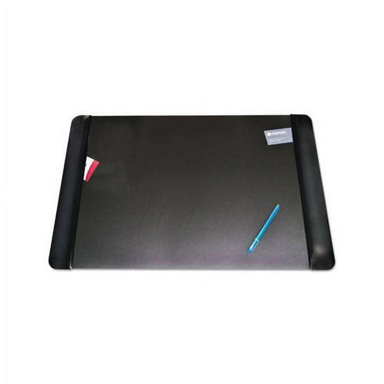 Executive Desk Pad with Antimicrobial Protection Leather Like Side