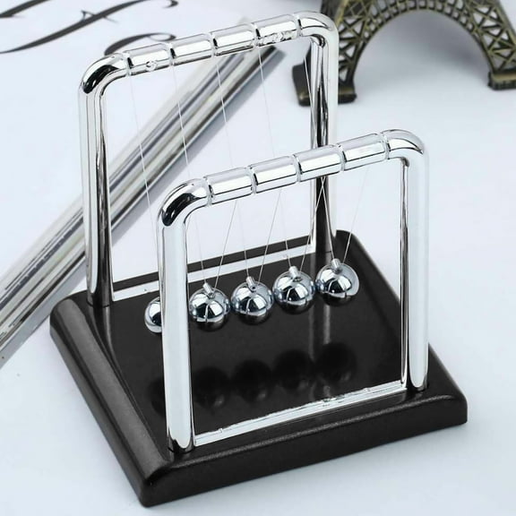 Executive Desk Toy Smooth Swing, Rustless Steel Balls for Stress Relief and Psychological Teaching