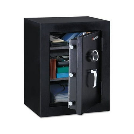 Executive Fire-Safe 3.4 cu ft, 21.75w x 19d x 27.75h, Black
