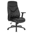 thumbnail image 1 of Executive High Back Black Bonded Leather Office Chair, 1 of 9