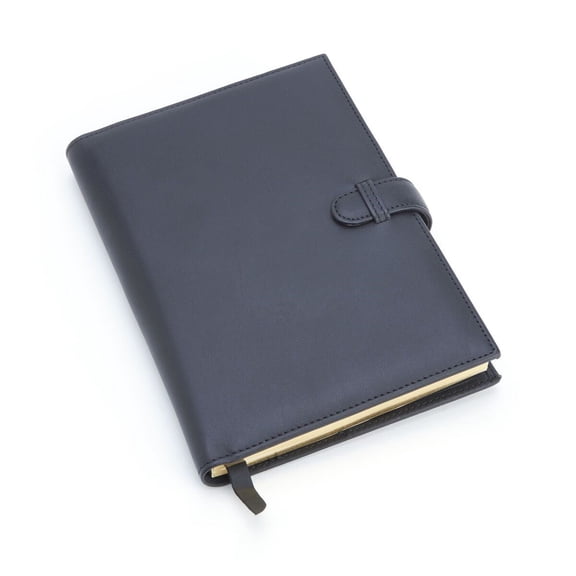 Royce Leather Executive Journal Black