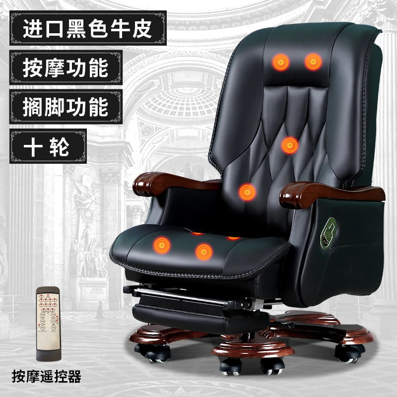 Executive Office Chair Neck Support Comfort Lounge Gamming Office Chair Ergonomic Nordic Leisure