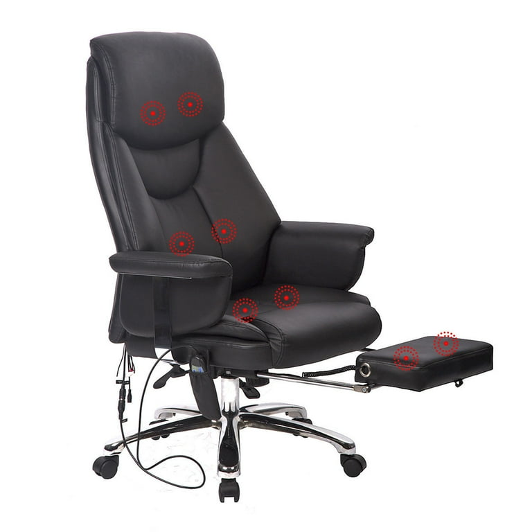Executive office massage chair vibrating ergonomic computer desk chair deals