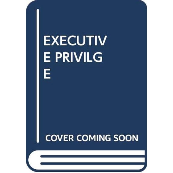 Pre-Owned Executive Privilege Hardcover Lynne cheney