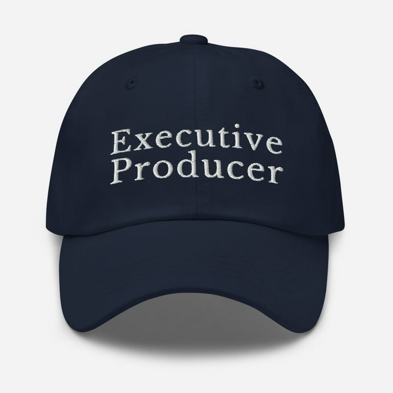 Executive Producer Hat Dad Hat Embroidered Executive Producer Hat