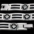 thumbnail image 1 of Executive Stainless & Rubber Magnetic Bracelet - Large, 1 of 1