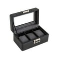 thumbnail image 1 of Executive Styles Watch Collection Box with Additional Accessory Storage, 1 of 11