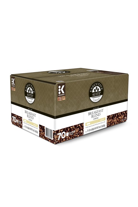 Breakfast Blend Coffee Keurig K-Cup Pods, Box of 70 Pods