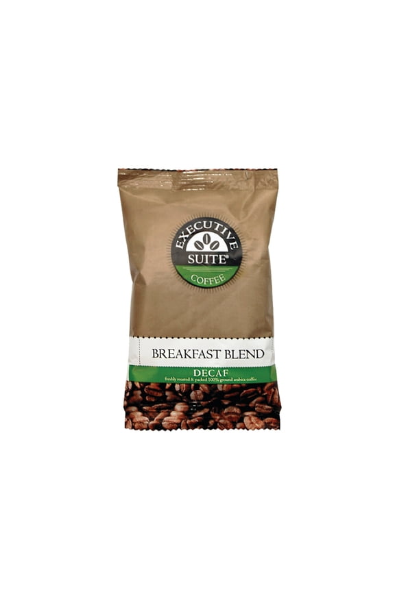 Breakfast Blend Decaffeinated Coffee, 1.5 Oz, Box Of 42