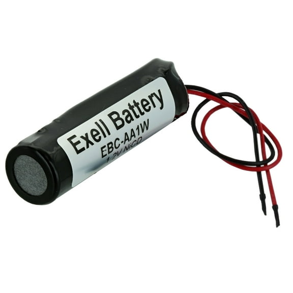 Exell  1.2V Custom NiCd 1000mAh Battery Pack w/ 5" AWG Bare Wire Leads