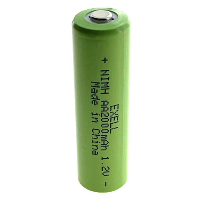 Exell AA Size Rechargeable Battery 2100mAh NiMH 1.2V Button Top