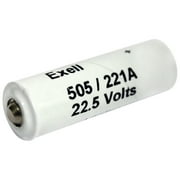 Exell Alkaline Battery A221/505A Compatible with NEDA 221 Eveready 505